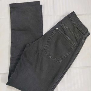 H&M Vintage Straight High Waist & Denim