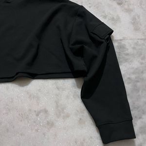 Black Crop Top For Women