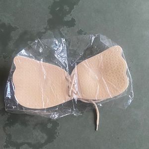 Beige Stick On Bra