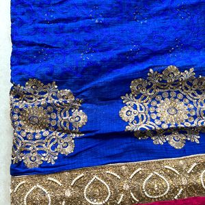 Beautiful Blue Saree