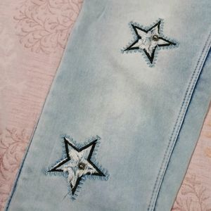 Sky Blue Women Jeans