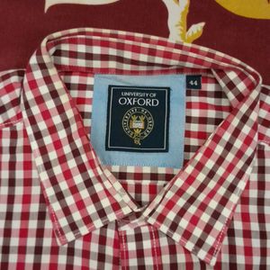 Red Checks Mens Shirt