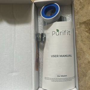 Purifit Black Premium Water Shower Filter