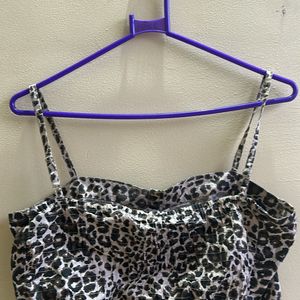 Cheetah Print crop top