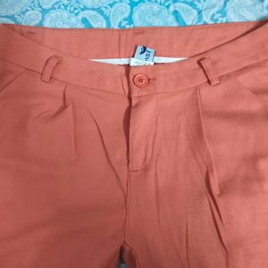 Coral Capris For Women