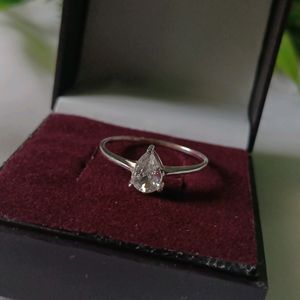 Offer! Pure Silver sterling Zirconia Ring