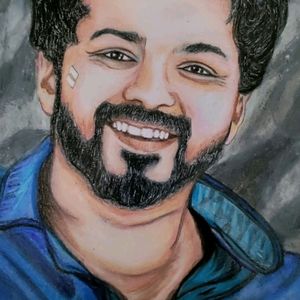 Thalapathi Vijay Art