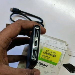 Flipkart Smart Buy power bank 5000mah brand New