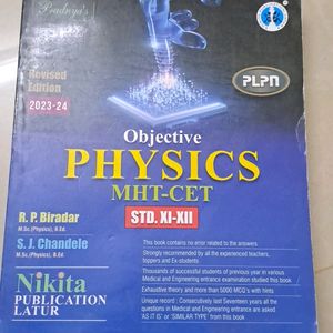 Objective Physics Mhtcet