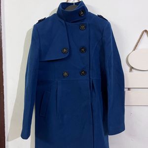 Navy Blue Overcoat