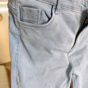 Regular Straight Fit Blue Jeans