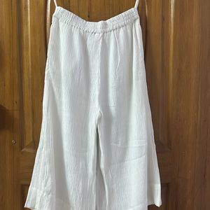 Flared Palazzo Culottes - High Waist