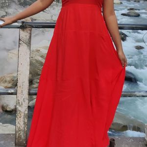 Red Maxi Dress