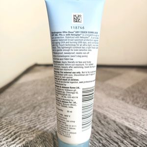 Neutrogena Ultra Sheer Dry Touch Sunblock Spf 50+