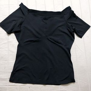 Korean Deep Neck Top