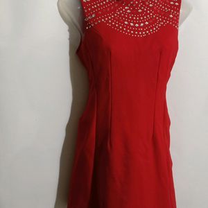 RED MINI BODYCON