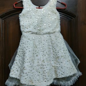 Girls Fur Frock