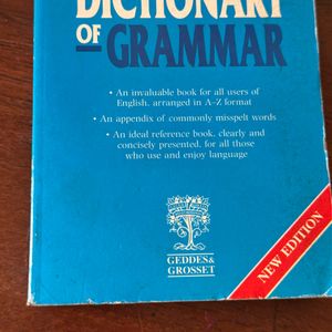 Dictionary Of Grammar