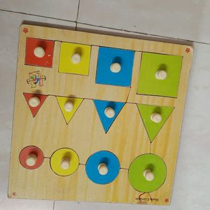 Wooden Shapes Educational