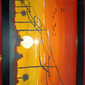 Painting (Sunset Silhouette)