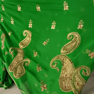 Green Savan Saree