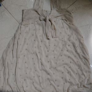 Cream Dress