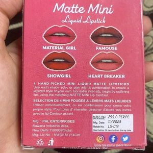 🥳Mini Matte Liquid lipstick