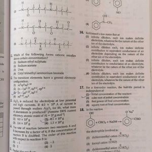 Oswaal Books Cuet Ug 2023 Mock Test Paper Chemistr