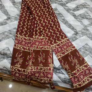 Brand New Pure Cotton Ajrakh Kurta Set