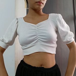 Trendy Aesthetic Korean Crop Top