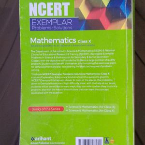 NCERT Exemplar Of Mathematics 10th Standard