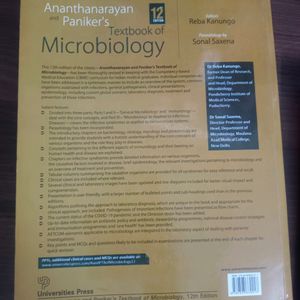 Ananthanarayan & Paniker's Textbook Microbiology