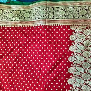 Totally New One Time used Banarasi Saree