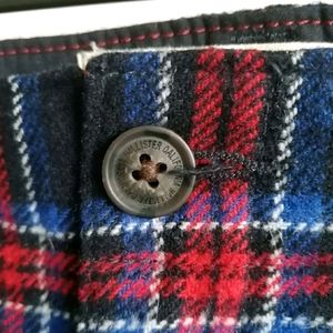 Hollister Wool Plaid Shorts