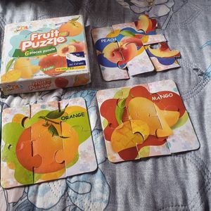 Fruit Puzzle 4 Pieces