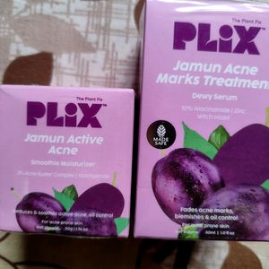 Plix Serum+moisturizer Combo
