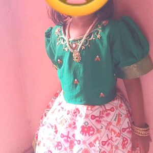 Aari Work Traditional Frock