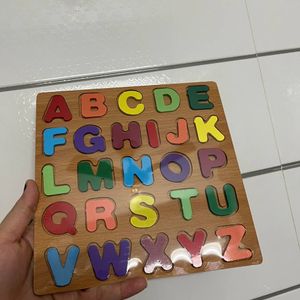 ZRIYOS Wooden Educational Creative learning A To Z