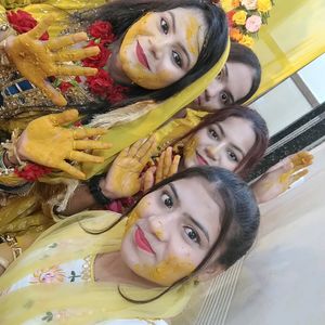 Yellow Haldi Dress