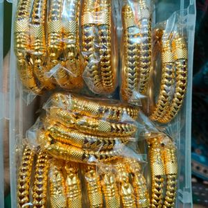 99 Rs Only Gold Plated Kada.Or Bangles