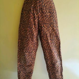 Leopard Printed Pants