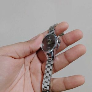 Silver Wrist Watch