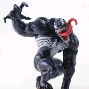 Pi² The Black Spiderman Venom Figure Toy(Black)