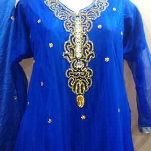 Anarkali Frok With Dupatta