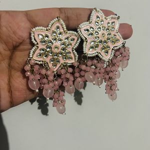 Elegant Pink Earrings