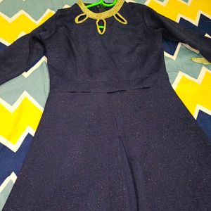 Neavy Blue Party Wear Dress