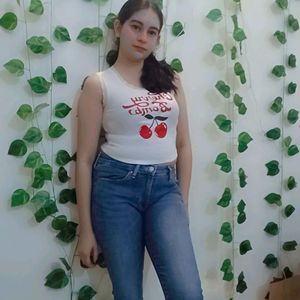 Cherry Bomb Crop Top