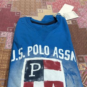 US Polo Blue Sweatshirt For boys