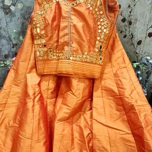 Mirror Work Lehenga