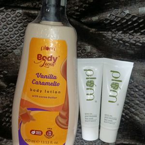 Vanilla Caramello Body Lotion And Face Wash